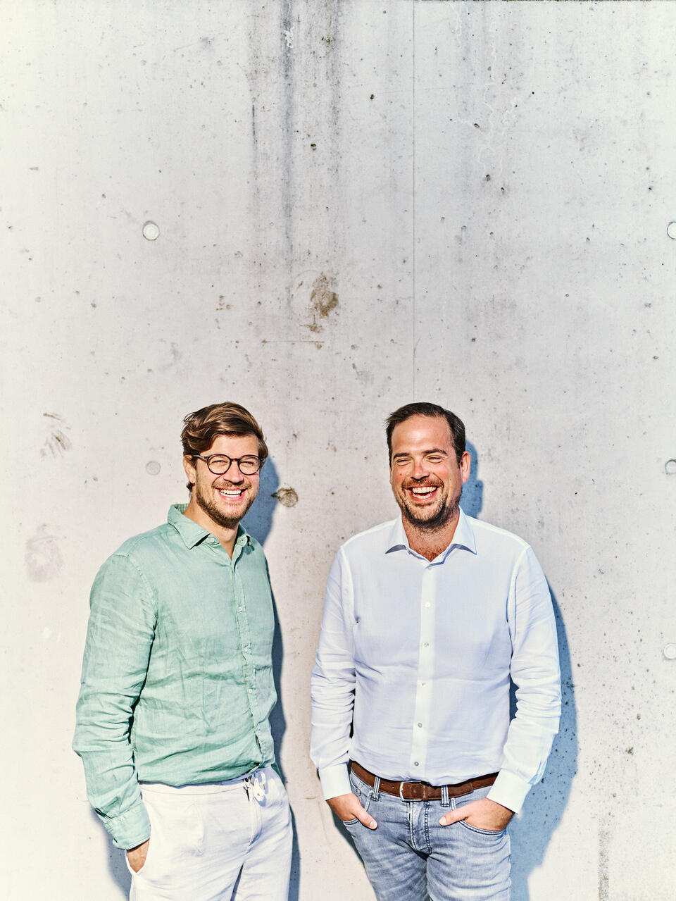 07 09 2023 Nicolas Moerman en Mathieu Vandenhende van uitzendbedrijf Nestor trends 0064